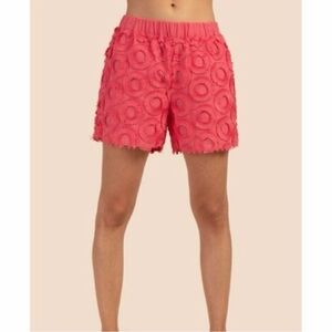Trina Turk Coral Lonni Short Size 6